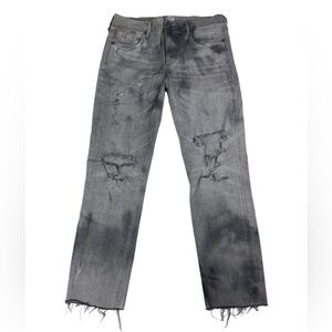 Agolde Womens Feel Good Cropped Jeans Size 28